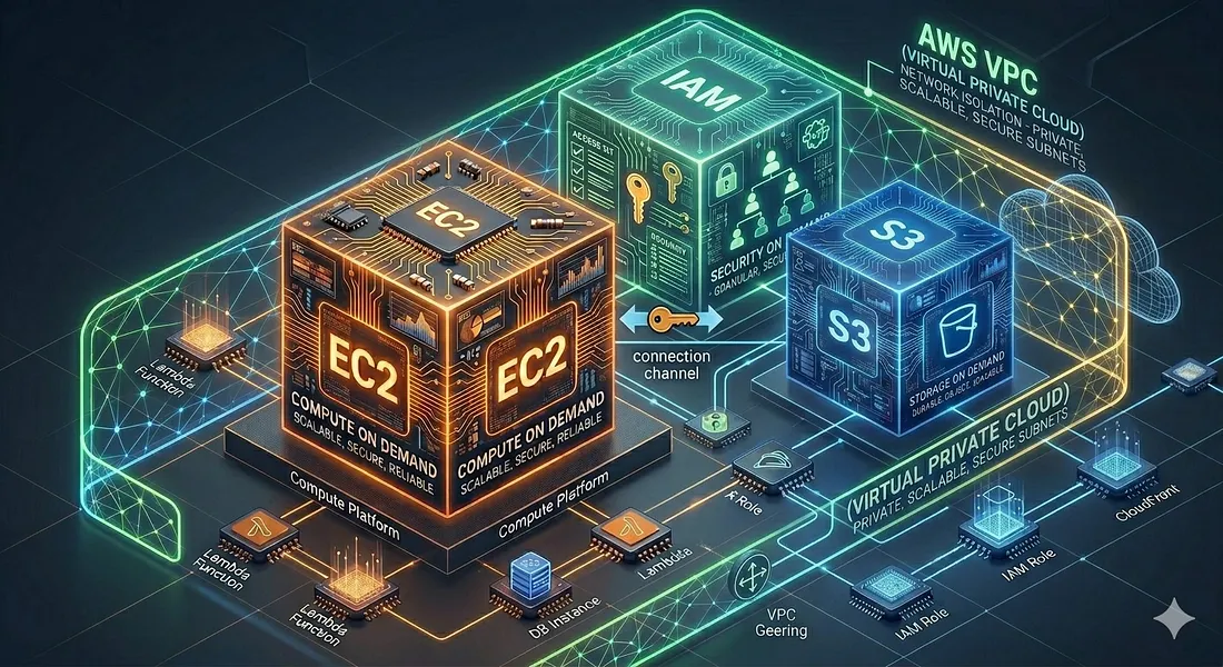 Core AWS Concepts & Services — A Practical Guide for Beginners
