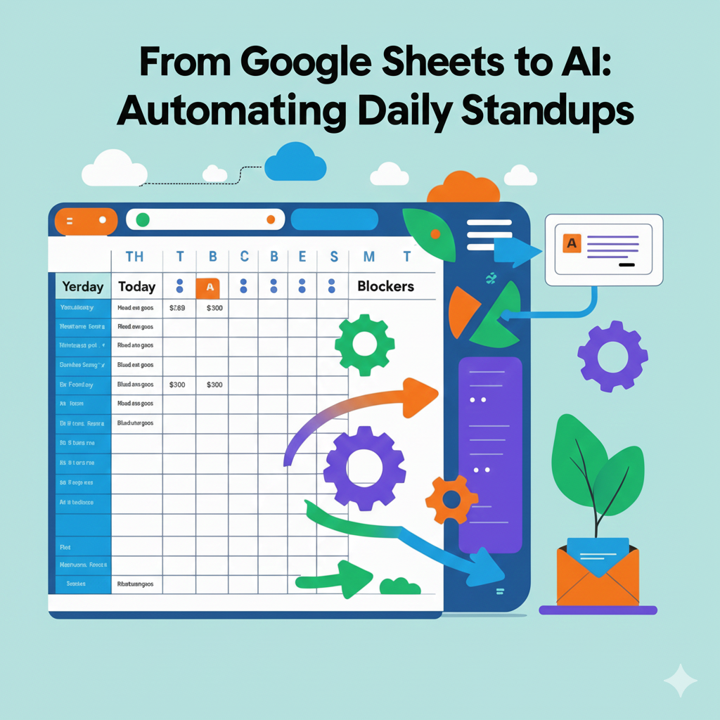 End-to-End Automation: From Google Sheets to AI for Daily Standups