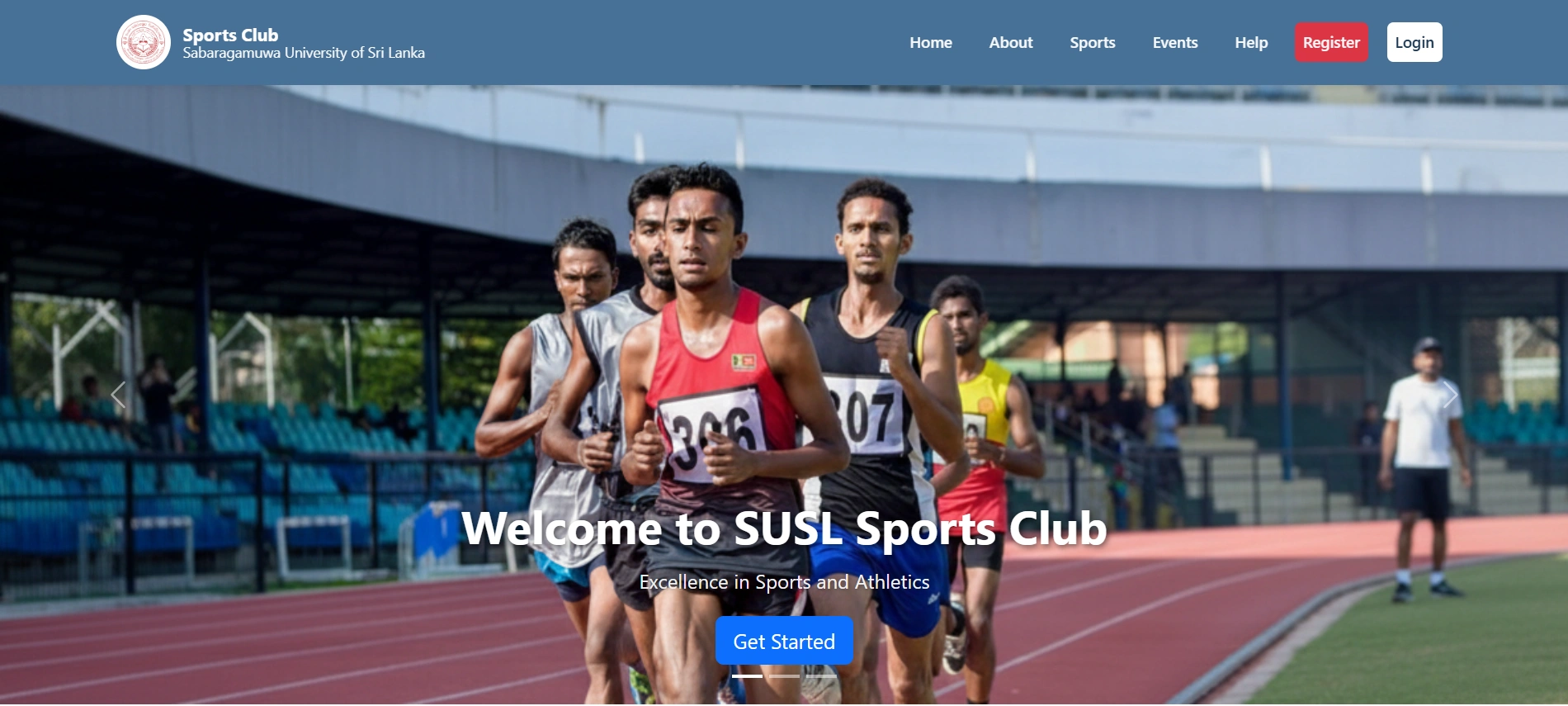 University Sports Management System